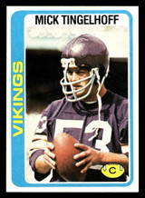 1978 Topps #451 Mick Tingelhoff Near Mint+  ID: 505998