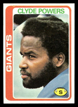 1978 Topps #452 Clyde Powers Near Mint  ID: 506001