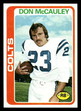 1978 Topps #478 Don McCauley Near Mint  ID: 506120