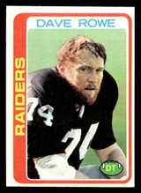 1978 Topps #481 Dave Rowe Ex-Mint 