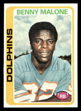 1978 Topps #493 Benny Malone Ex-Mint  ID: 506182