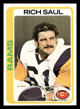 1978 Topps #498 Rich Saul Ex-Mint  ID: 506203