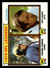 1979 Topps #4 Frank Corral/Pat Leahy 1978 Scoring Leaders Near Mint  ID: 506354