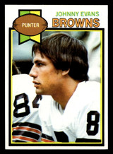 1979 Topps #33 Johnny Evans Near Mint+  ID: 506455