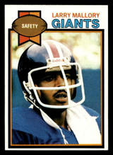 1979 Topps #62 Larry Mallory Near Mint  ID: 506522