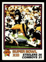 1979 Topps #168 Super Bowl XIII Very Good 