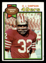 1979 Topps #170 O.J. Simpson Very Good 