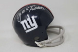 Y.A. Tittle New York Giants PSA/DNA Signed Mini Helmet