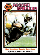 1979 Topps #332 Tony Galbreath RB Near Mint  ID: 507611