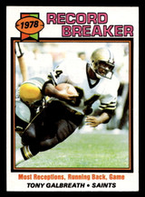 1979 Topps #332 Tony Galbreath RB Near Mint  ID: 507612
