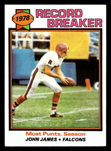 1979 Topps #334 John James RB Near Mint  ID: 507617