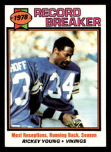 1979 Topps #336 Rickey Young RB Ex-Mint 