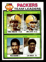 1979 Topps #407 Terdell Middleton/James Lofton/Willie Buchanon/Ezra Johnson TL Ex-Mint 