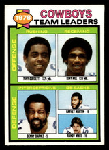 1979 Topps #469 Tony Dorsett/Tony Hill/Benny Barnes/Harvey Martin/Randy White TL Excellent  ID: 508209