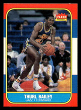 1986-87 Fleer #6 Thurl Bailey Near Mint+ RC Rookie Basketball 