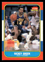 1986-87 Fleer #39 Rickey Green Ex-Mint Basketball 
