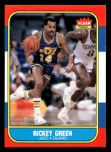 1986-87 Fleer #39 Rickey Green Near Mint Basketball 