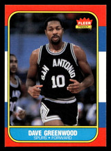 1986-87 Fleer #41 David Greenwood Near Mint Basketball  ID: 508654