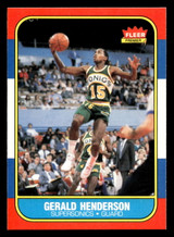 1986-87 Fleer #45 Gerald Henderson NM-Mint Basketball  ID: 508682