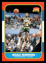 1986-87 Fleer #45 Gerald Henderson NM-Mint Basketball  ID: 508683