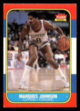 1986-87 Fleer #54 Marques Johnson Excellent Basketball 