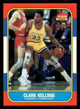 1986-87 Fleer #58 Clark Kellogg NM-Mint RC Rookie Basketball 