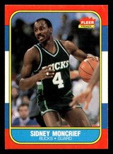 1986-87 Fleer #75 Sidney Moncrief Excellent+ Basketball  ID: 508844
