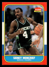 1986-87 Fleer #75 Sidney Moncrief Excellent+ Basketball  ID: 508845