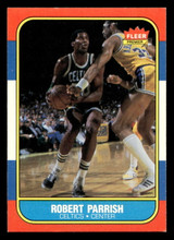 1986-87 Fleer #84 Robert Parish UER Ex-Mint Basketball 