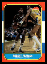 1986-87 Fleer #84 Robert Parish UER Near Mint+ Basketball 