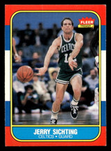 1986-87 Fleer #101 Jerry Sichting Excellent+ Basketball 