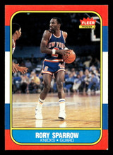 1986-87 Fleer #105 Rory Sparrow Ex-Mint Basketball  ID: 509004