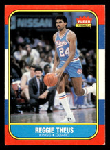 1986-87 Fleer #108 Reggie Theus Excellent+ Basketball 