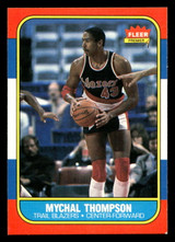 1986-87 Fleer #111 Mychal Thompson Ex-Mint Basketball  ID: 509036