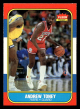 1986-87 Fleer #114 Andrew Toney Near Mint Basketball  ID: 509062