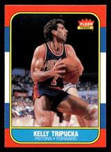 1986-87 Fleer #115 Kelly Tripucka Near Mint+ RC Rookie Basketball 