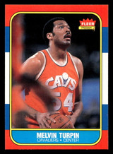 1986-87 Fleer #116 Mel Turpin Near Mint+ Basketball  ID: 509081