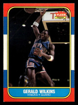1986-87 Fleer #122 Gerald Wilkins Ex-Mint RC Rookie Basketball  ID: 509118