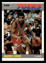 1987-88 Fleer #20 Maurice Cheeks Near Mint+ Basketball  ID: 509241