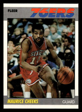 1987-88 Fleer #20 Maurice Cheeks Near Mint+ Basketball  ID: 509243