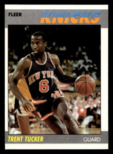 1987-88 Fleer #113 Trent Tucker Near Mint RC Rookie Basketball  ID: 509652