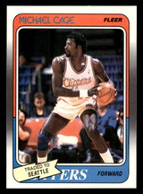 1988-89 Fleer #62 Michael Cage Near Mint+ Basketball  ID: 510012