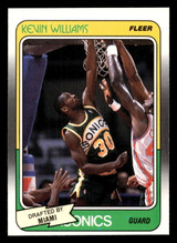 1988-89 Fleer #72 Kevin Williams Near Mint+ Basketball  ID: 510055