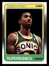 1988-89 Fleer #109 Derrick McKey Near Mint+ RC Rookie Basketball  ID: 510222