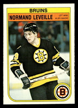 1982-83 O-Pee-Chee #13 Normand Leveille Near Mint+ RC Rookie OPC 