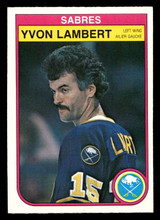 1982-83 O-Pee-Chee #27 Yvon Lambert Near Mint+ OPC 