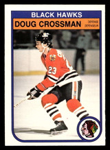 1982-83 O-Pee-Chee #63 Doug Crossman Near Mint RC Rookie OPC 