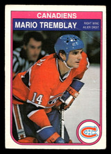 1982-83 O-Pee-Chee #193 Mario Tremblay Very Good RC Rookie OPC 