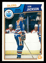 1983-84 O-Pee-Chee #33 Don Jackson Near Mint RC Rookie 