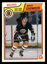 1983-84 O-Pee-Chee #46 Bruce Crowder Near Mint 